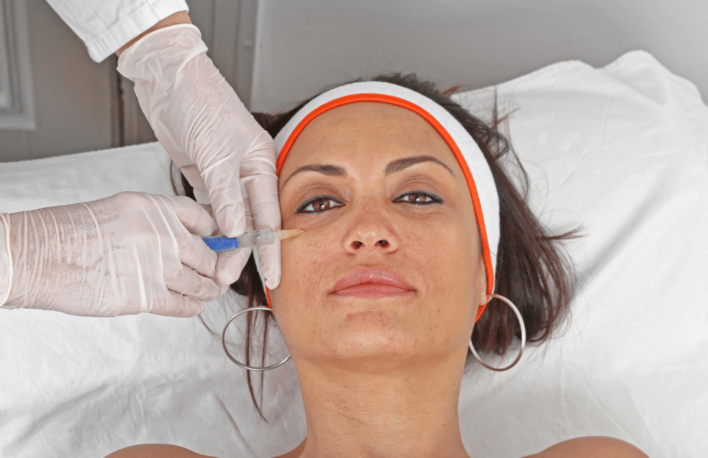 tear trough & under eyelid filler
